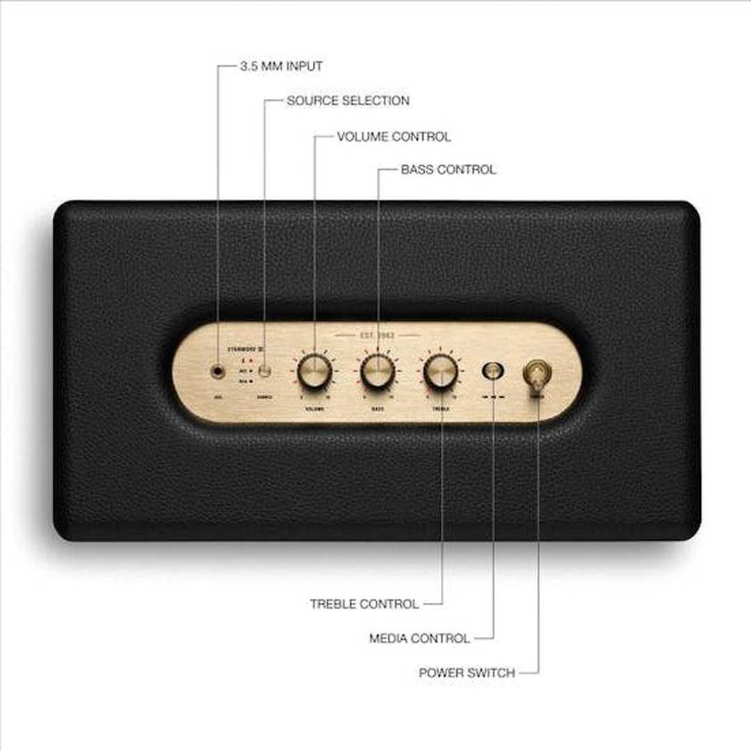 Marshall Stanmore III Bluetooth Speaker Black | 1006012 Marshall Speaker Euronics Ireland