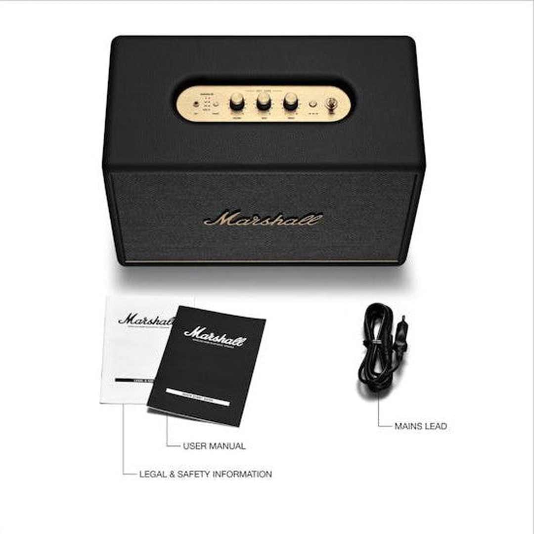 Marshall Woburn III Black - Superior Bluetooth Speaker | 1006018 Marshall Speaker Euronics Ireland
