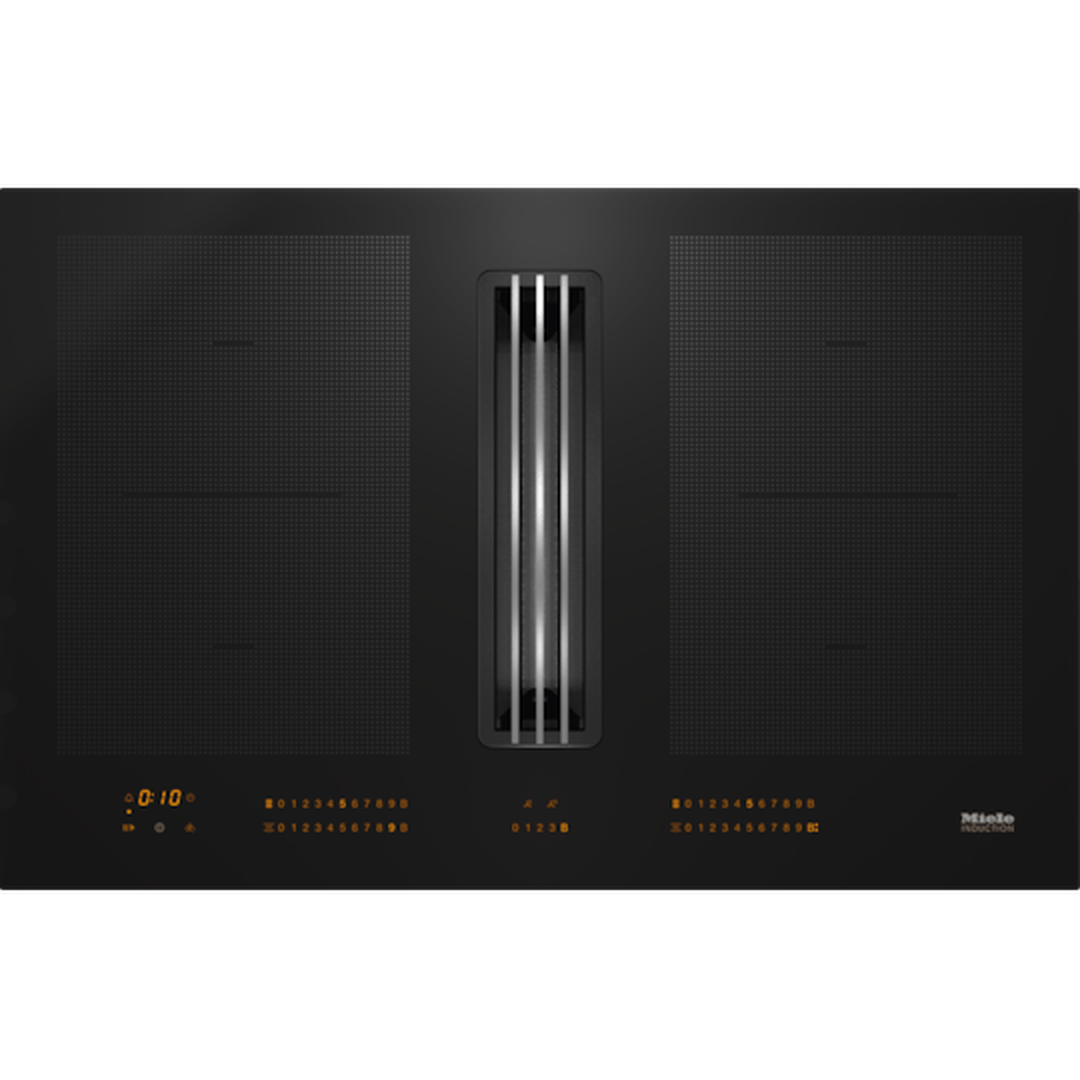 Miele 80cm Induction hob with Integrated Extraction | KMDA7634FL Miele Hob Euronics Ireland