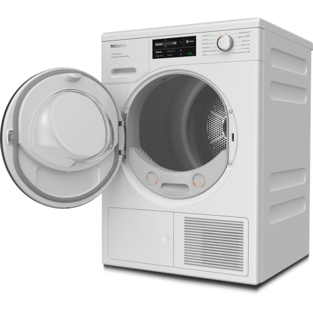 Miele 9kg EcoSpeed & Steam | TEL785WP Miele Tumble Dryer Euronics Ireland