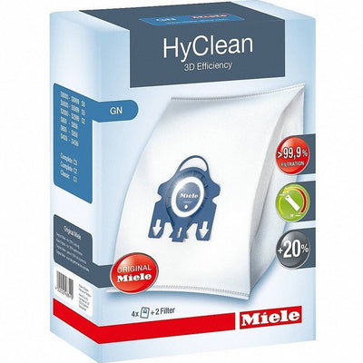 Miele HyClean 3D Efficiency Dustbags | GN Miele Vacuum Accessories Euronics Ireland