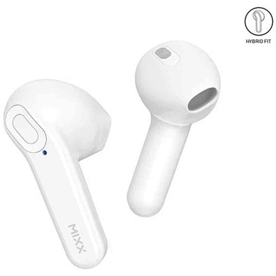 Mixx StreamBuds Hybrid Charge 2 TWS White | SBHB-02-WH-447 Mixx Euronics Ireland