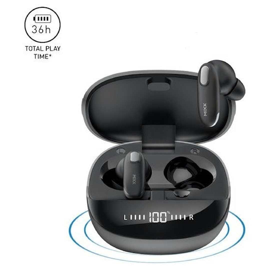 Mixx StreamBuds Mini Charge 2 TWS Black  | SBMC-02-BK-437 Mixx Euronics Ireland