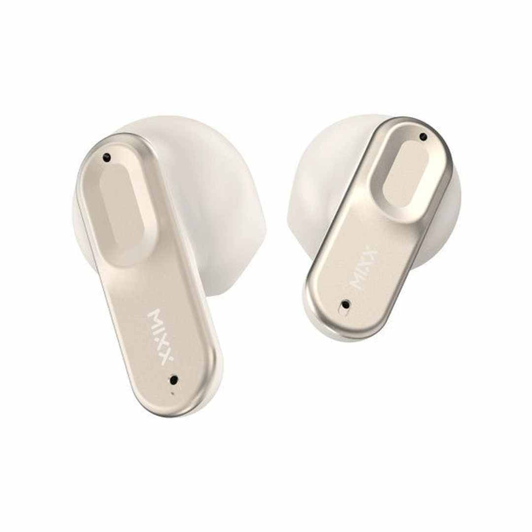 Mixx Streambuds Ultra Hybrids TWS Earphones Silver White | SBUL-HY-SW-375 Mixx Euronics Ireland