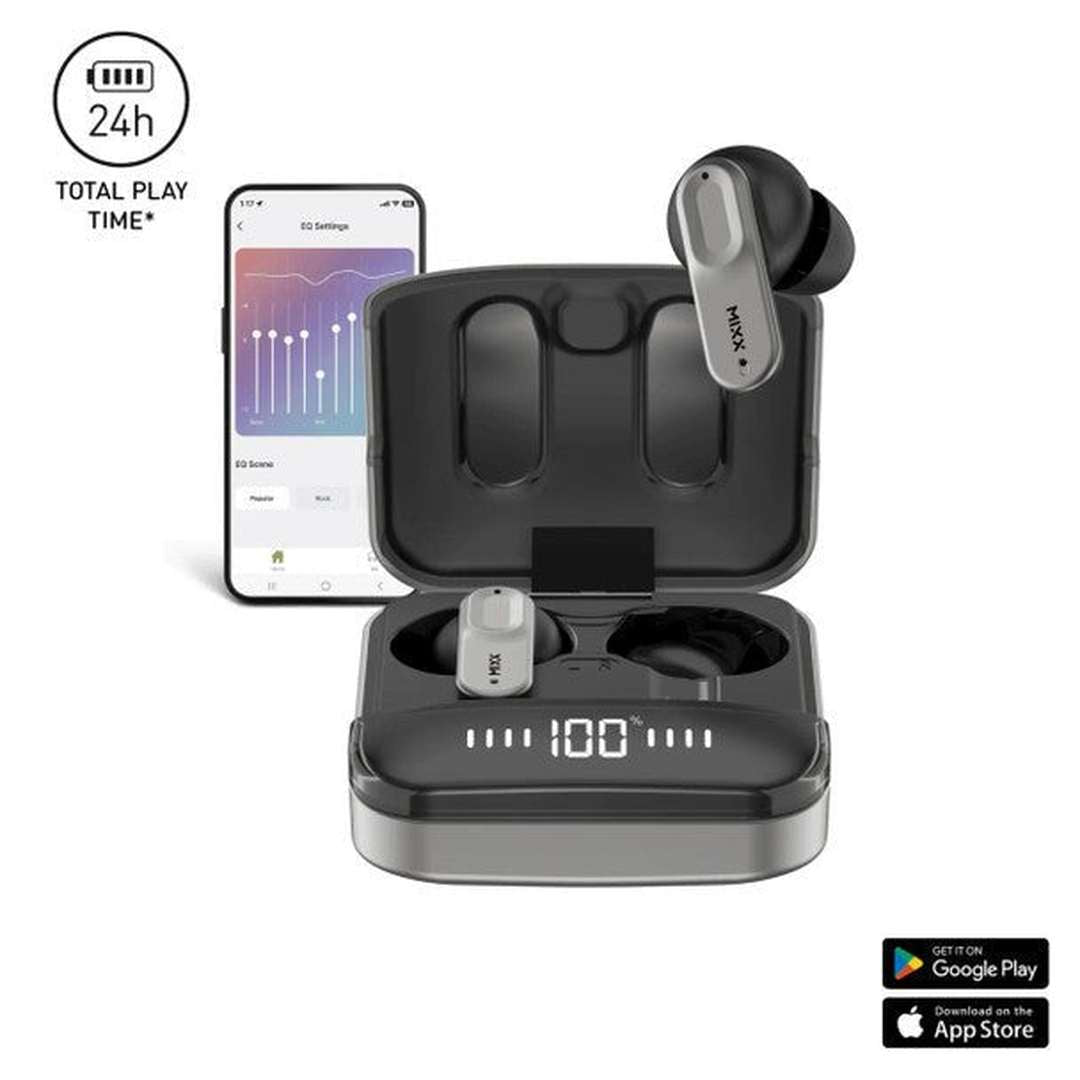 Mixx Streambuds Ultra Mini TWS Earphones Black | SBUL-MI-BK-377 Mixx Euronics Ireland