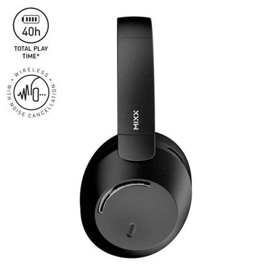 Mixx StreamQ C4 ANC Over Ear Wireless Headphones Black | SQC4-BK-BK-336 Mixx Euronics Ireland