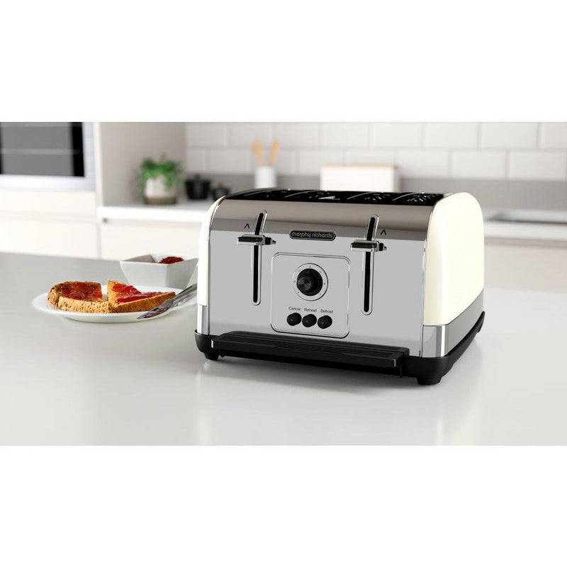 Morphy Richards 4 Slice Cream Toaster | 240132