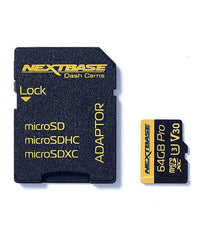 Nextbase 64GB U3 microSD card with SD adapter
