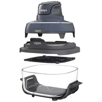 Ninja Crispi™ 4-in-1 Portable Glass Air Fryer Cooking System - Blue | FN101UKGY Ninja Grill Euronics Ireland