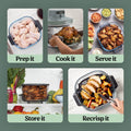 Ninja CRISPi PRO 7-in-1 XL Glass Air Fryer – Ash Grey | AS101UKGY