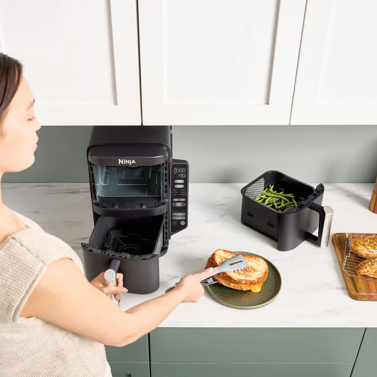 Ninja Double Stack 2-Drawer Air Fryer 7.6L – SL300UK Ninja Euronics Ireland