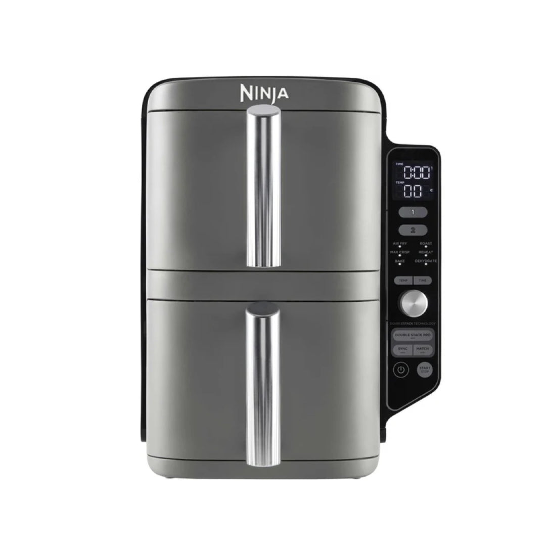 Ninja Double Stack XL 2 Drawer Air Fryer 9.5L | SL400UK Ninja Air Fryer Euronics Ireland