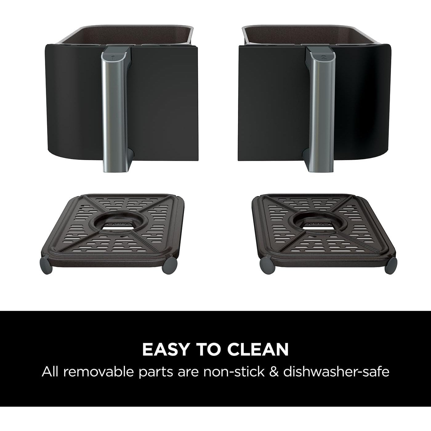 Ninja Foodi Dual Zone Air Fryer 7.6 L | AF300UK Ninja Air Fryer Euronics Ireland