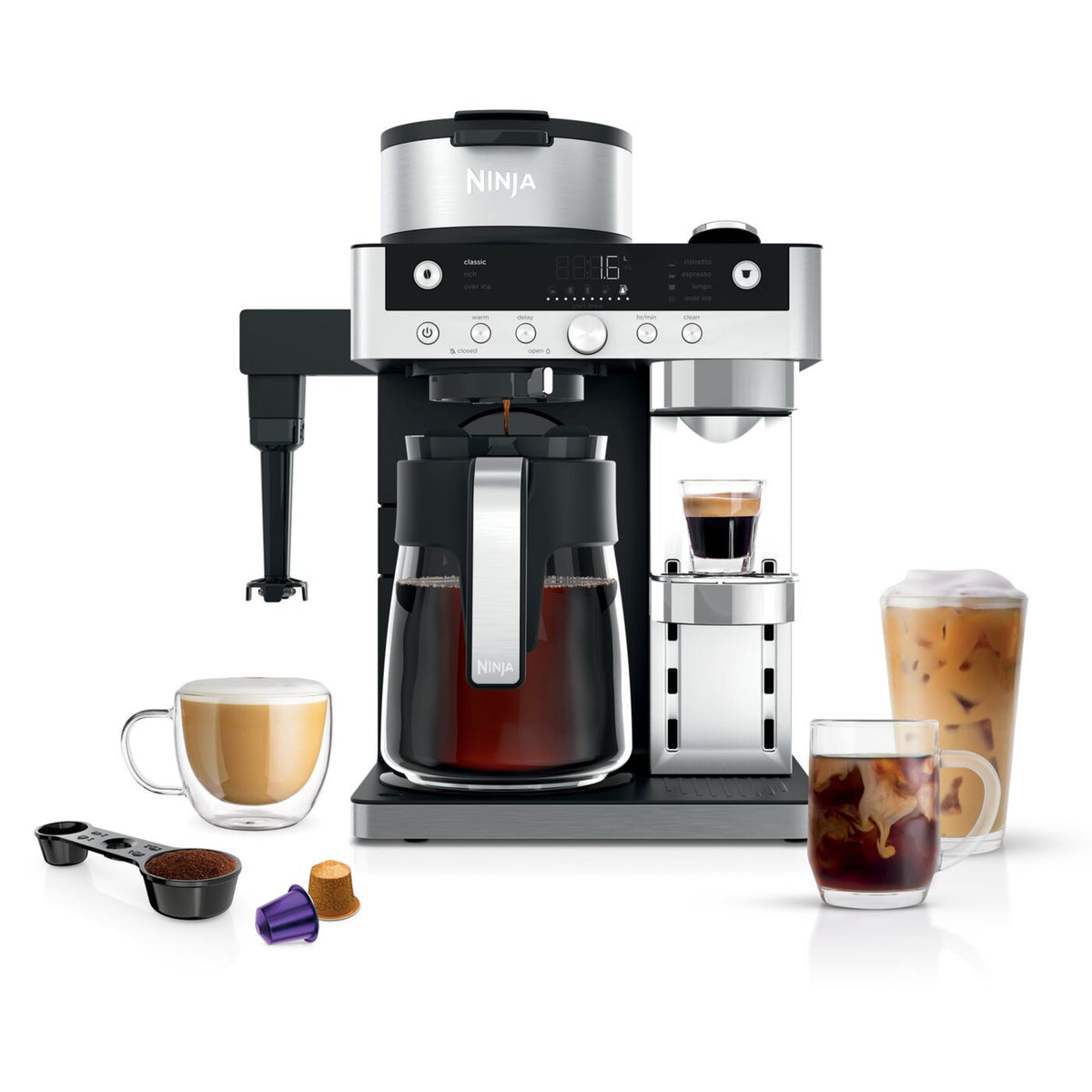 Ninja Prestige Dualbrew System 2-in-1 Coffee Machine | CFN802UK