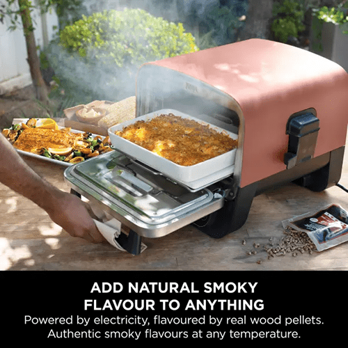 Ninja Woodfire Electric Outdoor Oven | OO101UK Ninja Grill Euronics Ireland
