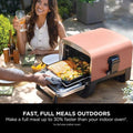 Ninja Woodfire Electric Outdoor Oven | OO101UK Ninja Grill Euronics Ireland