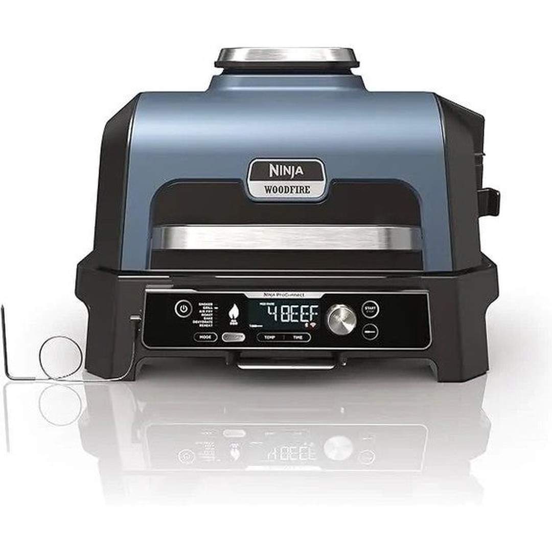 Ninja Woodfire Pro Connect XL Electric BBQ Grill & Smoker | OG901UK Ninja Grill Euronics Ireland