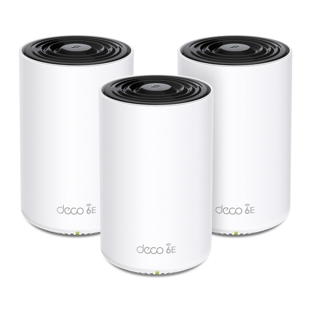 TP-Link Deco XE75 Pro Tri-Band Wi‑Fi 6E Mesh System (3-Pack) Router