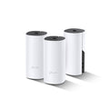TP-Link Deco P9 hybrid powerline mesh Wi-Fi system, three units — front view