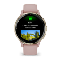 Garmin Venu 3s Smartwatch - Soft Gold - Rose Case | 49-GAR-010-02785-03