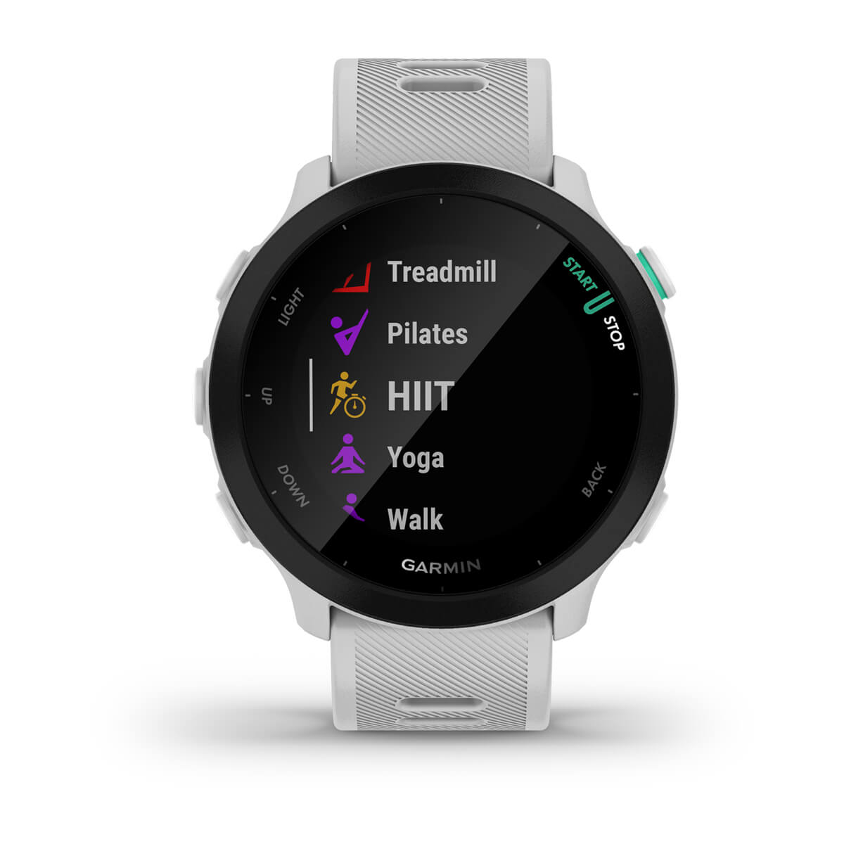 Garmin Forerunner 55 GPS Running Smartwatch - display screen