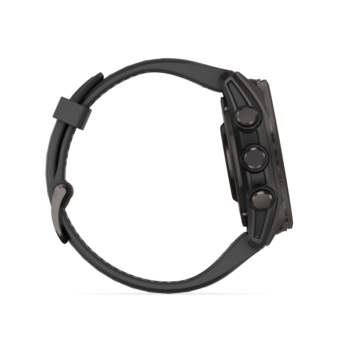 Garmin fenix 8 43mm AMOLED Sapphire GPS Smartwatch - side view