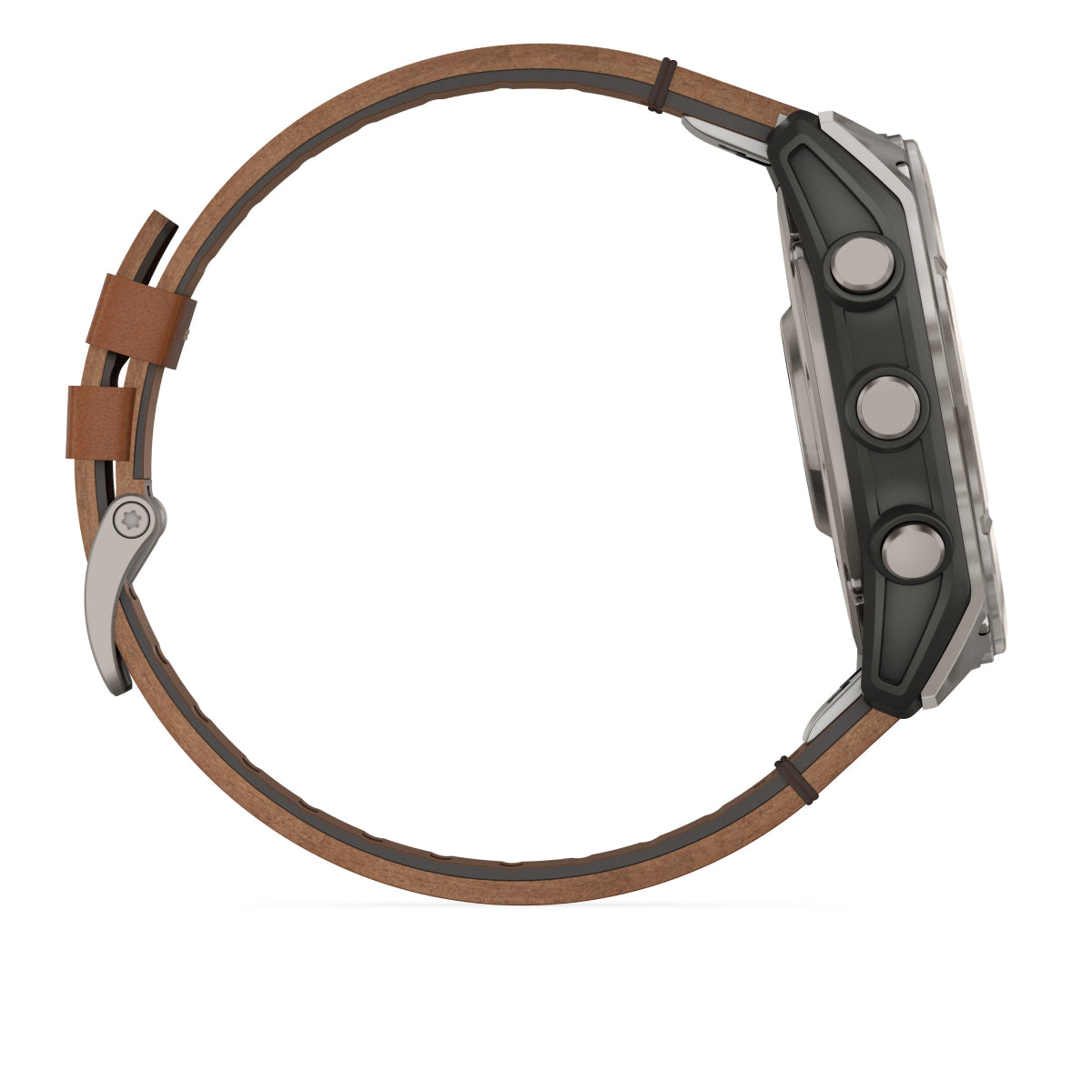 Garmin fenix 8 51mm AMOLED Sapphire GPS Smartwatch - side view