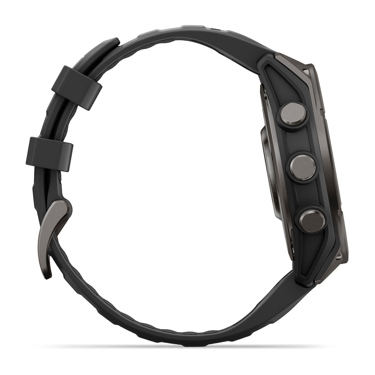 Garmin fenix 9 47mm AMOLED Sapphire GPS Smartwatch - side view
