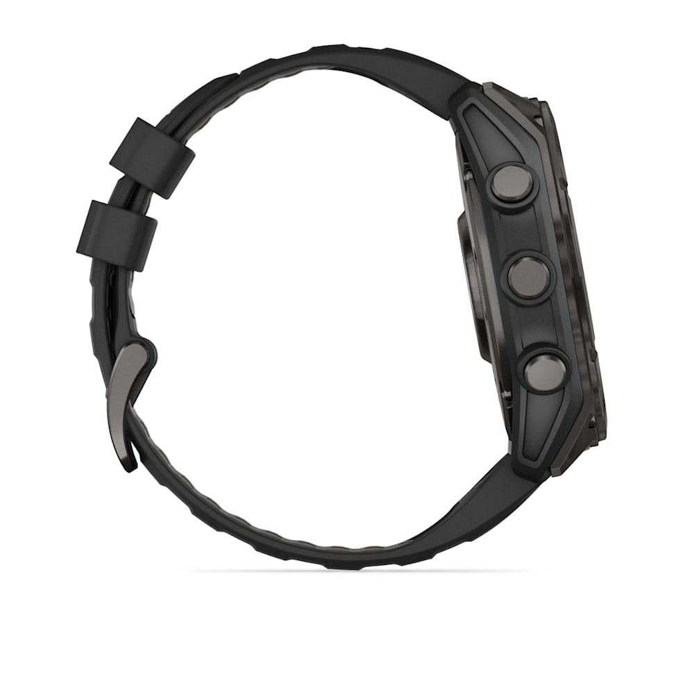 Garmin fēnix® 8 51 mm AMOLED GPS Multisport Smartwatch-Slate grey(black band) | 010-02905-00