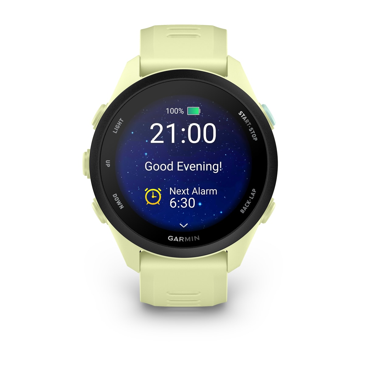 Garmin Forerunner 70 GPS Running Smartwatch - display screen