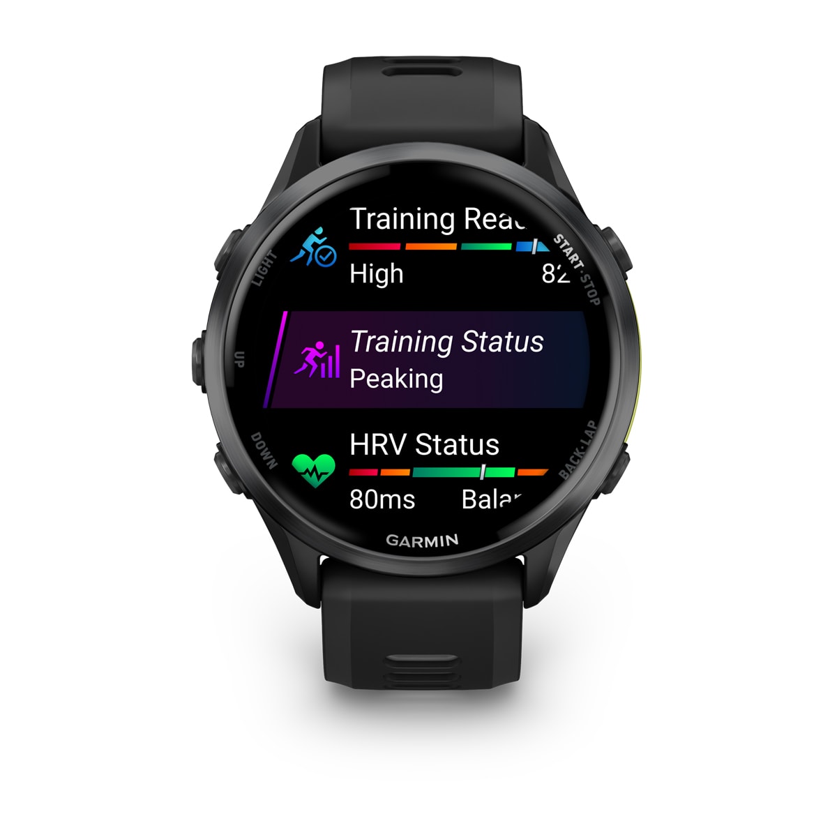 Garmin Forerunner 970 GPS Running Smartwatch - display screen