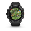 Garmin fēnix® 8 51 mm AMOLED GPS Multisport Smartwatch-Slate grey(black band) | 010-02905-00