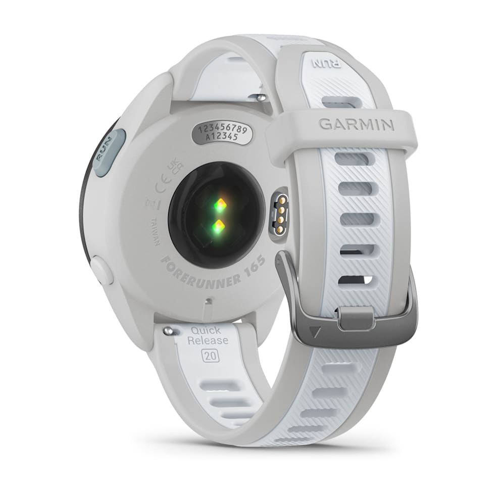 Garmin Forerunner 165 Music, Mist Grey & Whitestone | 49-GAR-010-02863-31