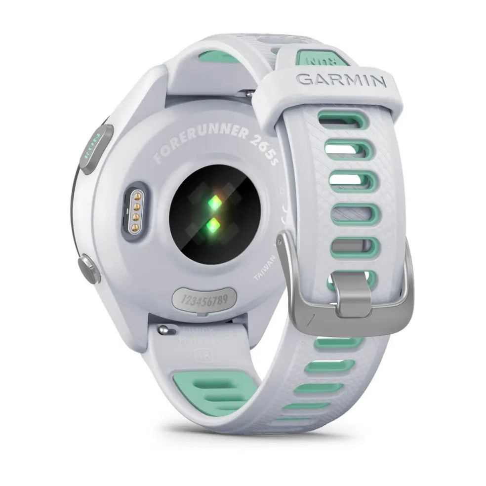 Garmin Forerunner 265S Music, White | 49-GAR-010-02810-14 Garmin Smart Watch Euronics Ireland