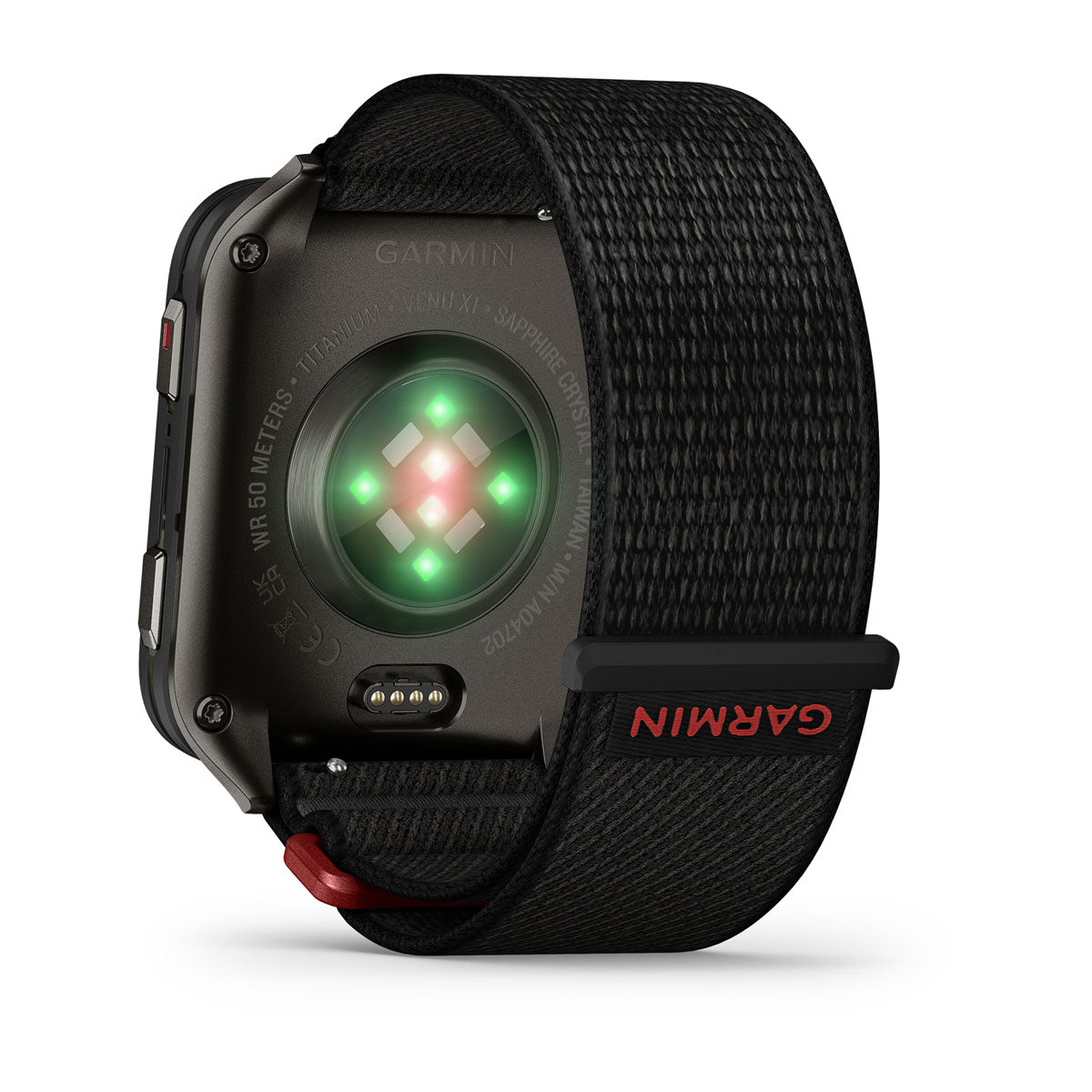 Garmin Venu X1 Ultra-Thin GPS Smartwatch - back view