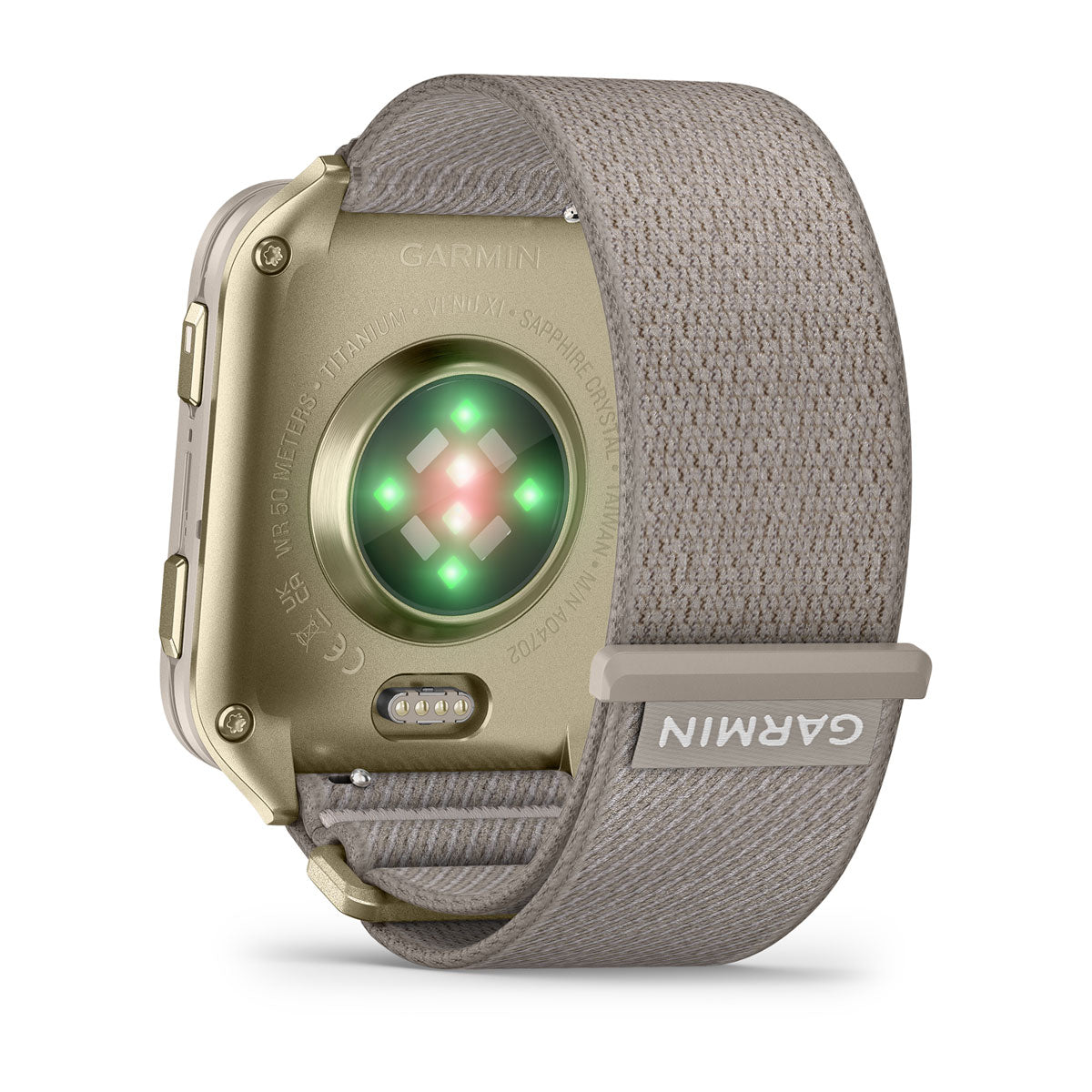 Garmin Venu X1 Ultra-Thin GPS Smartwatch - back view