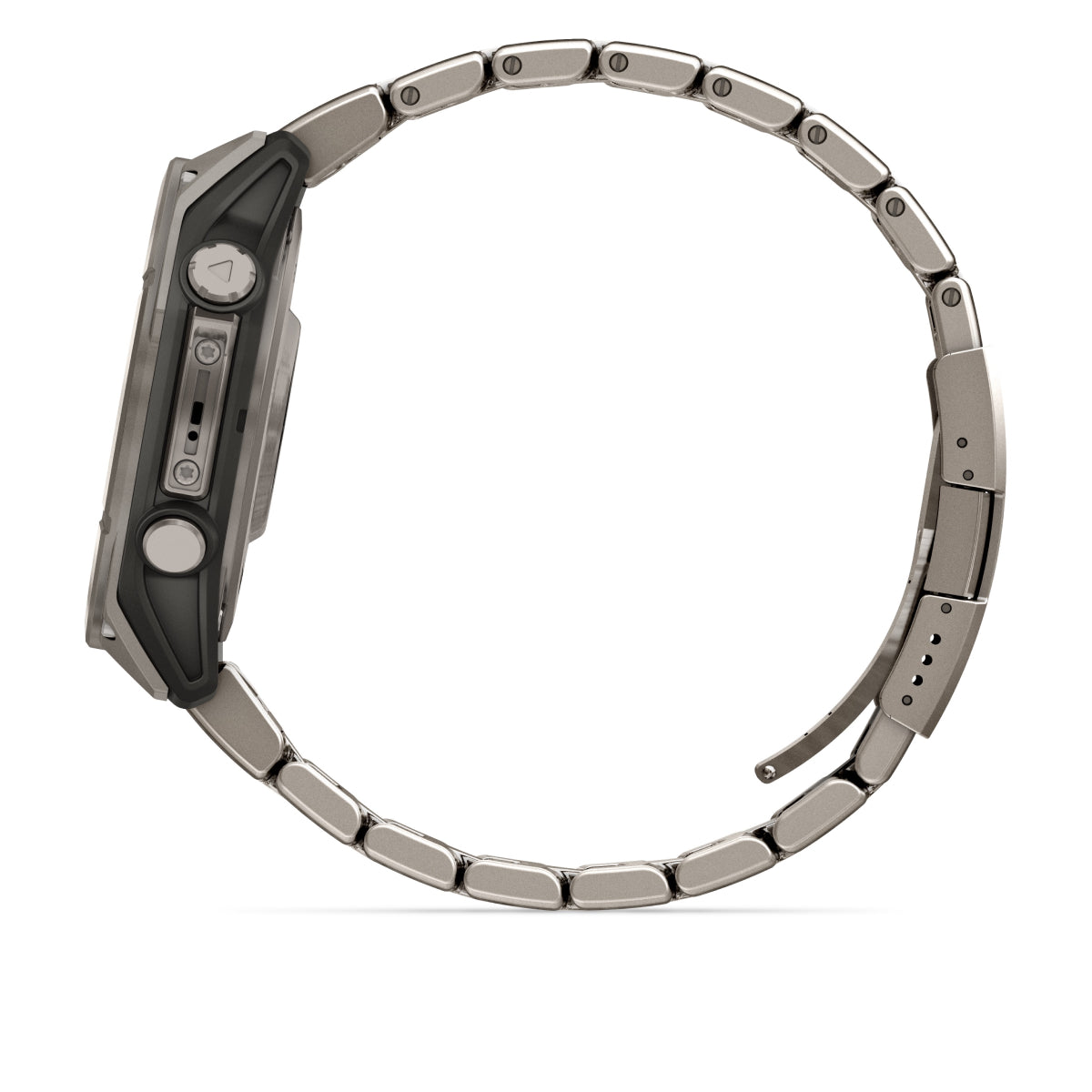 Garmin fenix 8 47mm AMOLED Sapphire GPS Smartwatch - side view