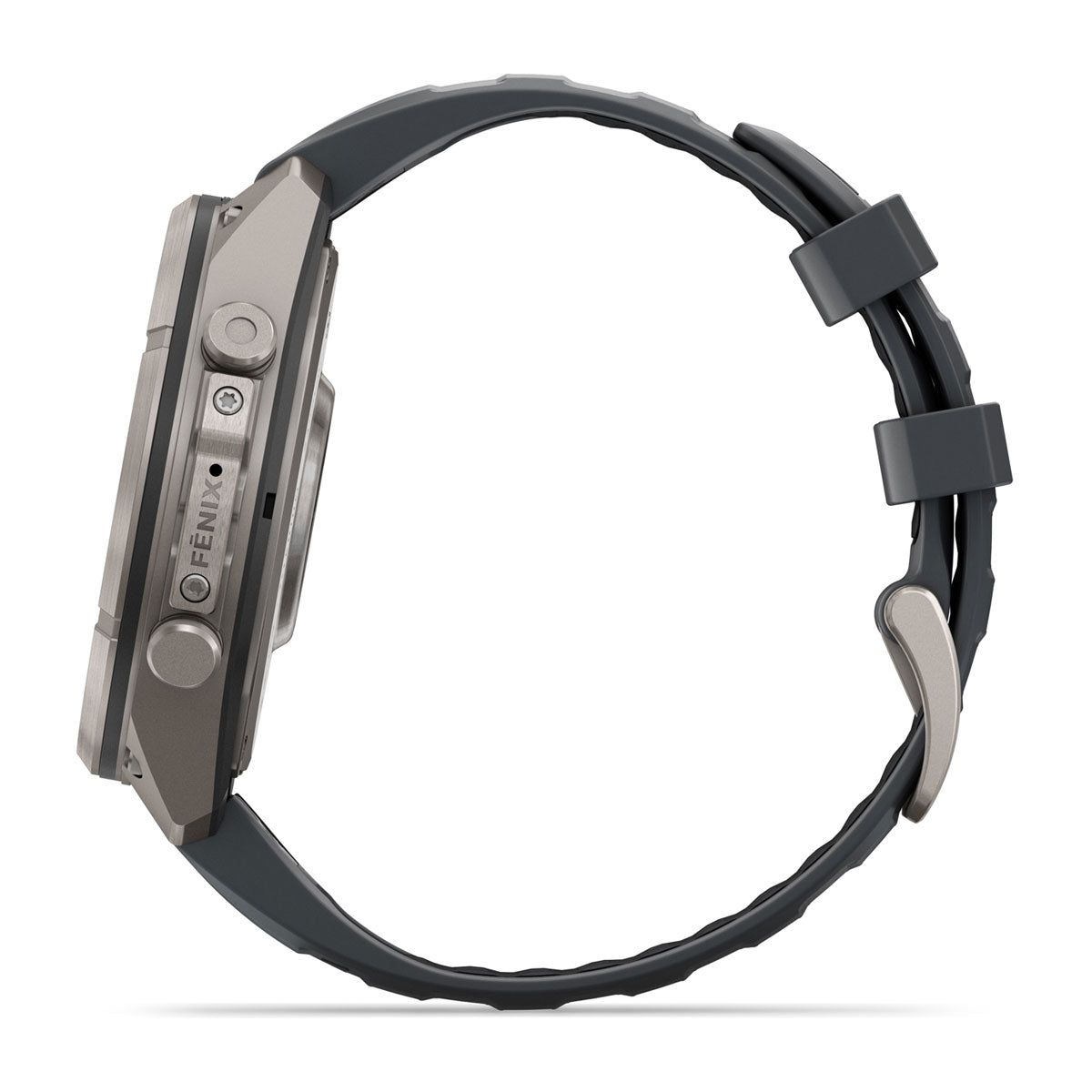 Garmin fenix 9 Pro inReach 47mm AMOLED Sapphire GPS Smartwatch - side view