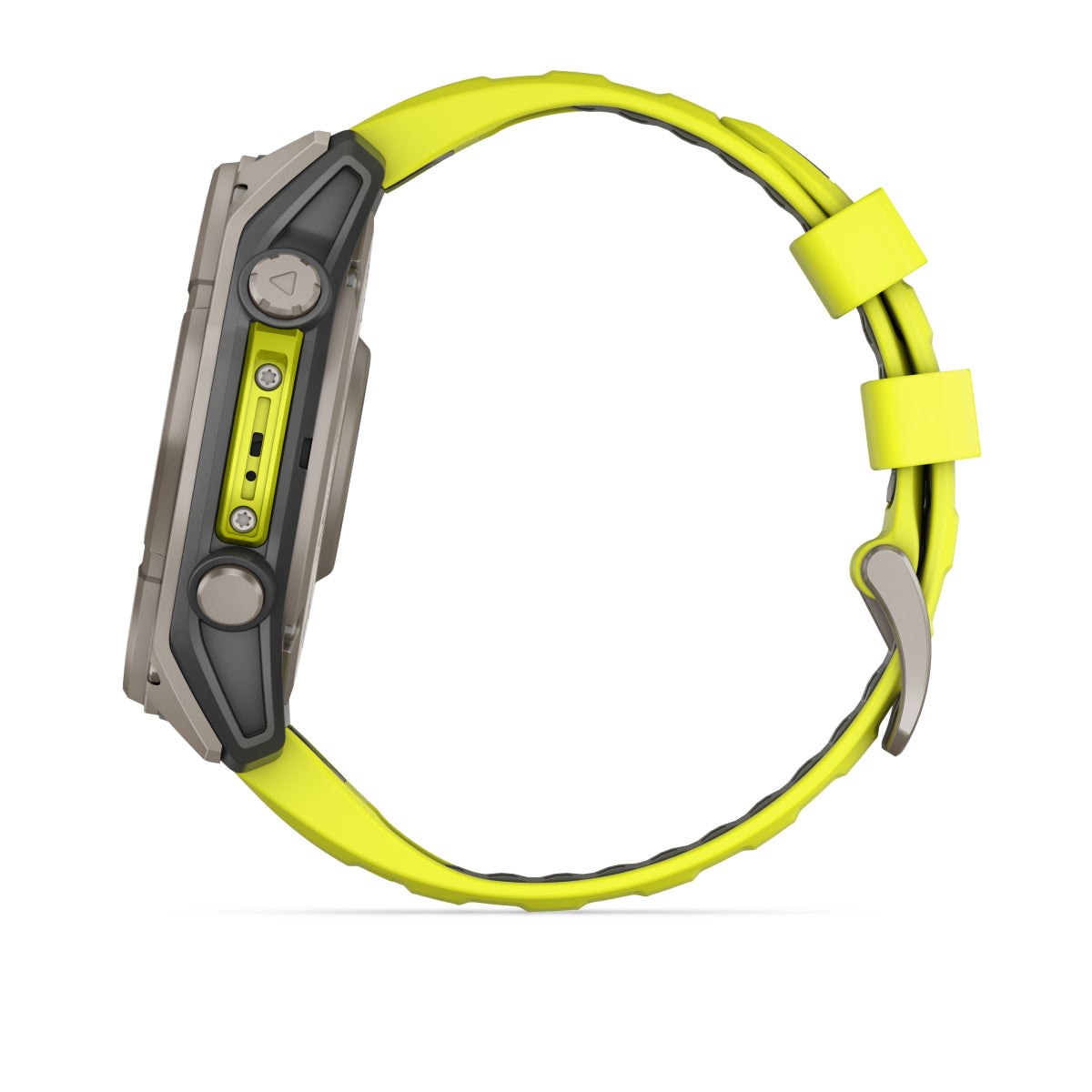 Garmin fenix 8 51mm Solar Sapphire GPS Smartwatch - side view