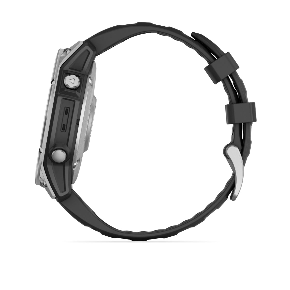 Garmin fenix E 47mm AMOLED GPS Smartwatch - side view