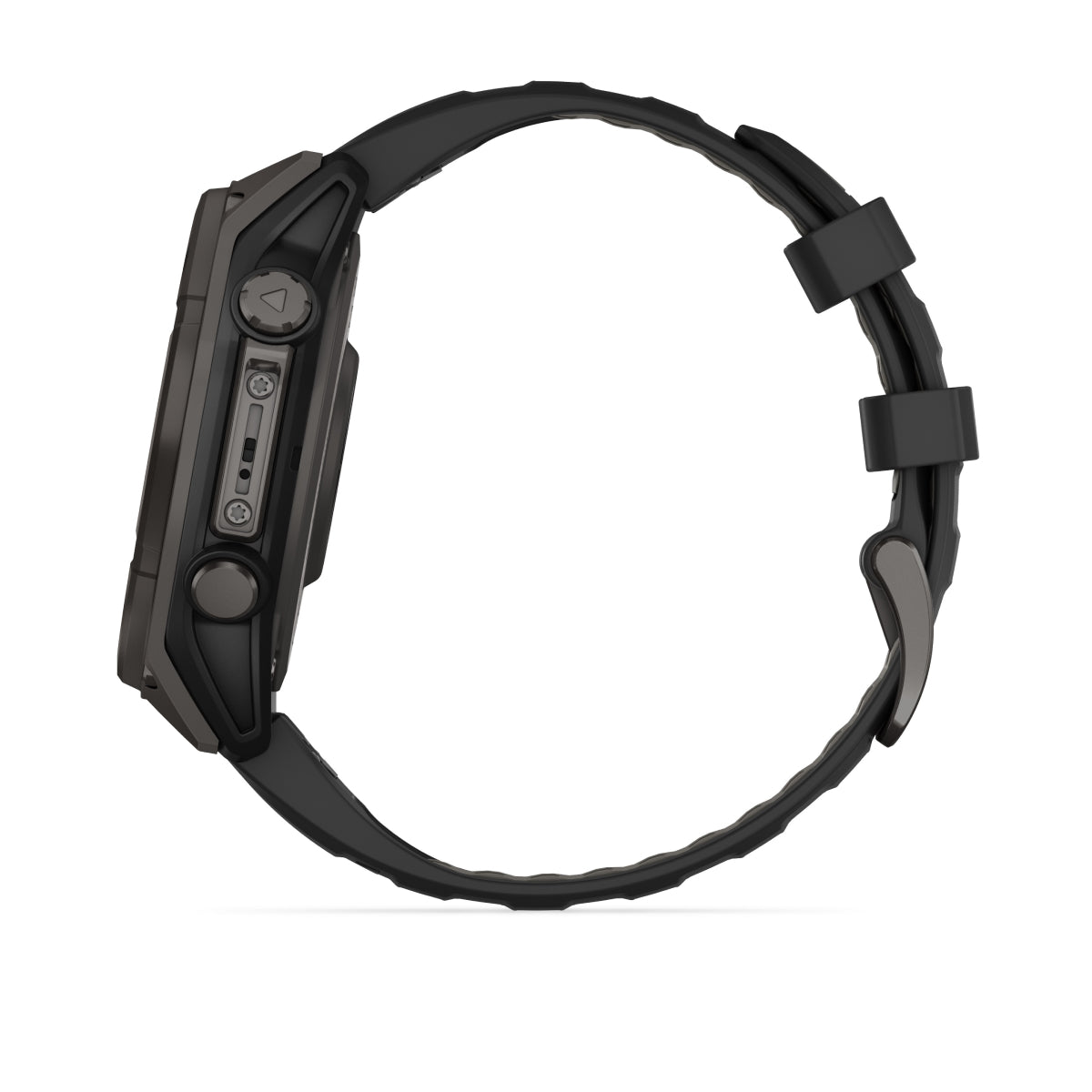 Garmin fenix 8 47mm Solar Sapphire GPS Smartwatch - side view