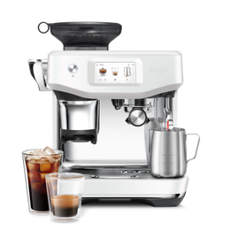 Sage Barista Touch Impress Bean-to-Cup Coffee Machine – Cold Extraction - Sea Salt | SES882SST4GUK1