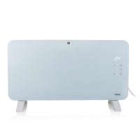 Princess 1500W Smart Glass Panel Heater White | 01.348151.02.PRO