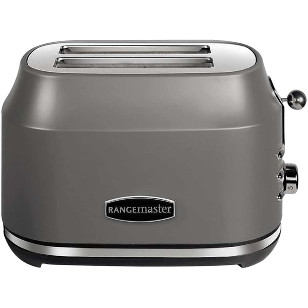 Rangemaster Classic 2 Slice Grey Toaster | RMCL2S201GY Rangemaster Toaster Euronics Ireland