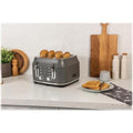 Rangemaster Classic 4 Slice Grey Toaster | RMCL4S201GY Rangemaster Toaster Euronics Ireland