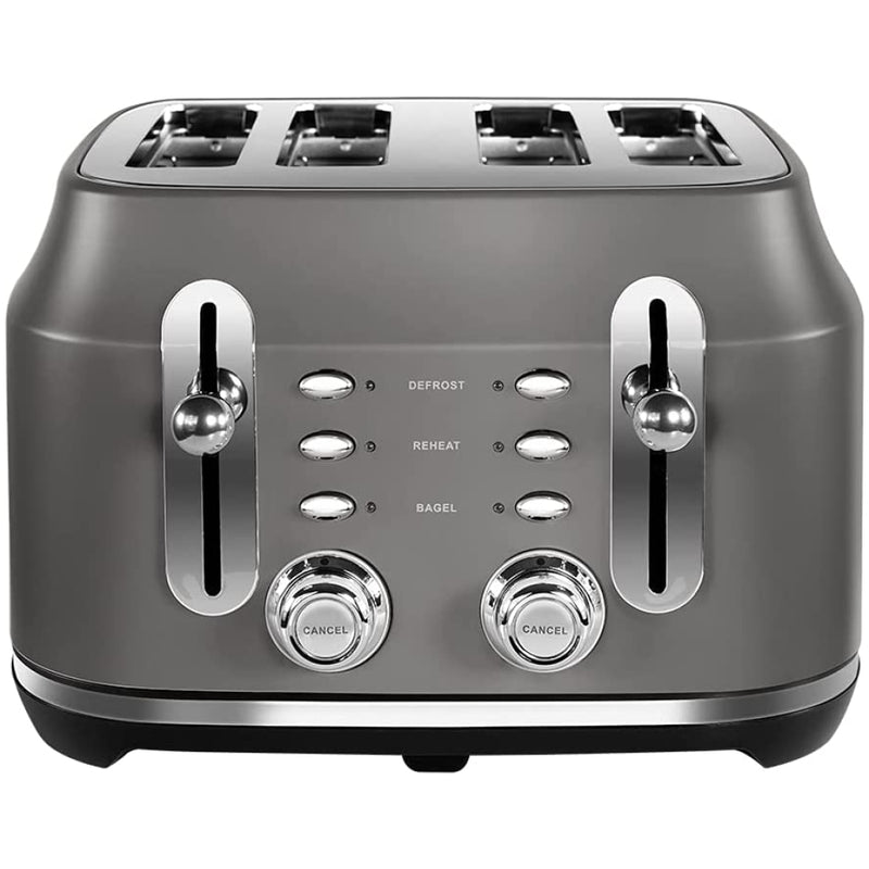 Rangemaster Classic 4 Slice Grey Toaster | RMCL4S201GY