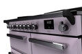 Rangemaster Estel Deluxe 100 Induction range cooker in Heather with Chrome trim
