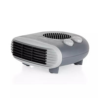 Warmlite WL44004DT 2000W flat fan heater in dark titanium - clean studio front view