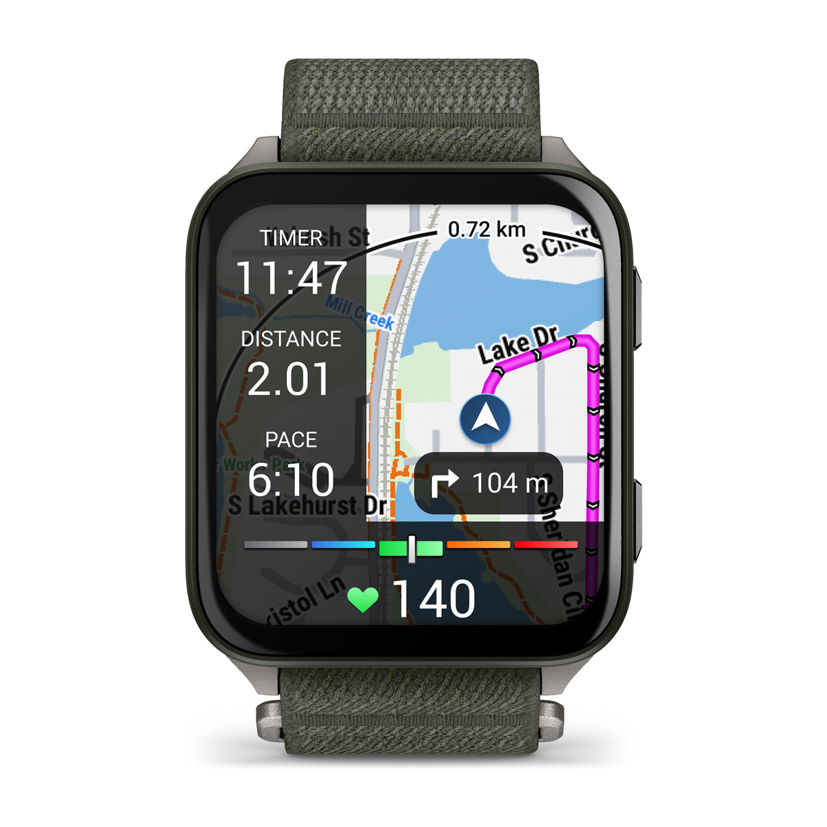 Garmin Venu X1 Ultra-Thin GPS Smartwatch - front view 2