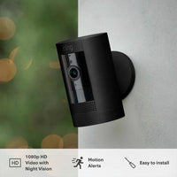 Ring Battery Stick Up Cam Camera 2 Pack - Black | B0CGCH5WTT Ring Euronics Ireland